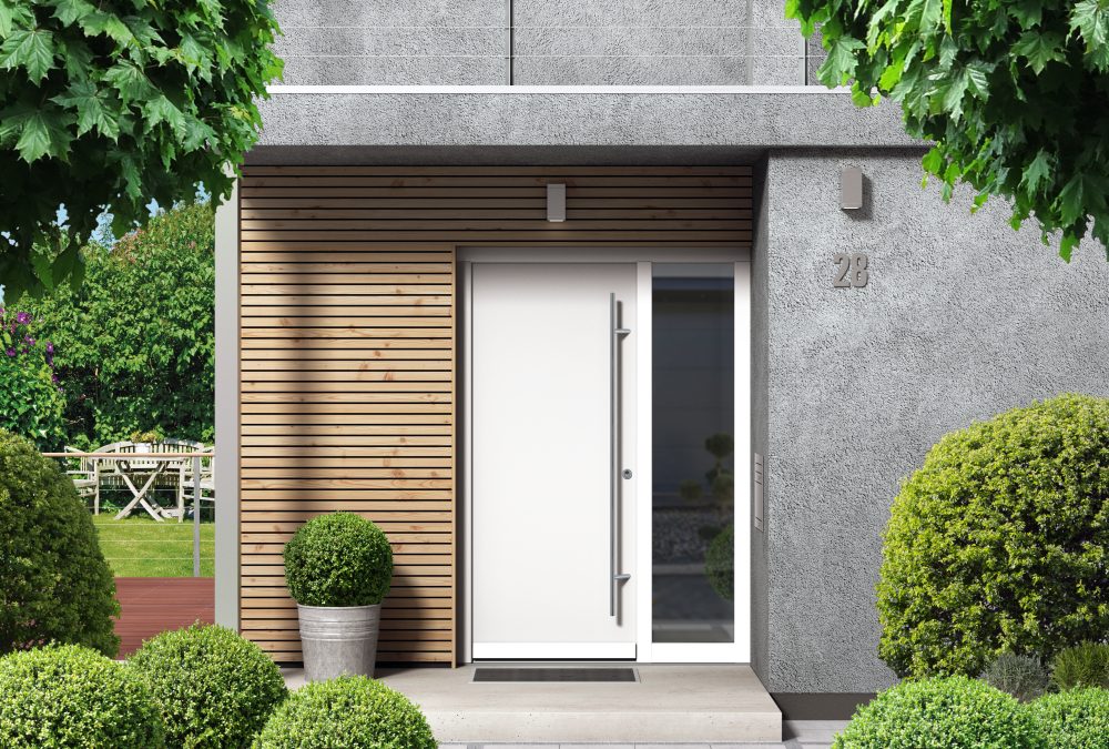 porte entree design moderne