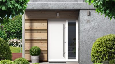 porte entree design moderne