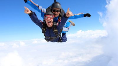 saut en parachute